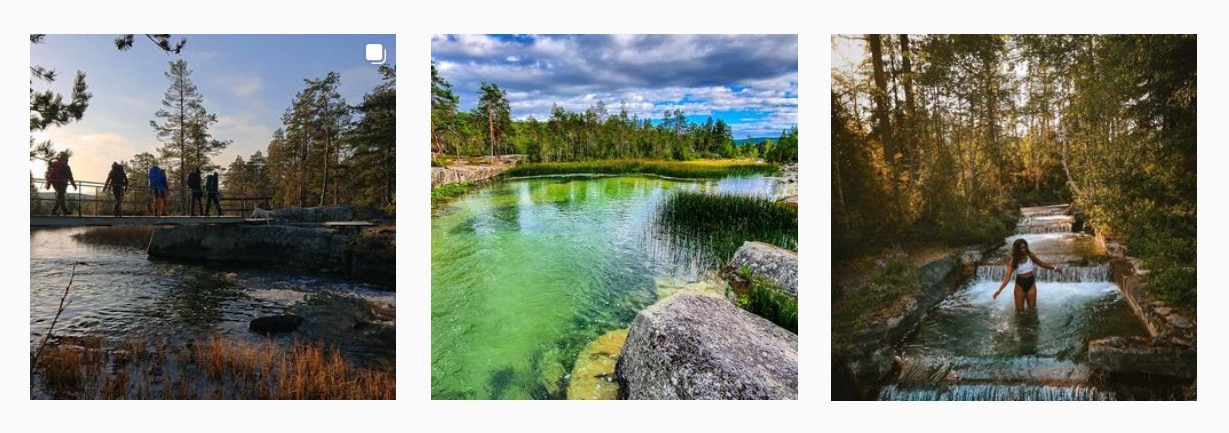 Forsaleden Bräcke Jämtland Instagram Photos - Gällo Revsund Hiking trail in Bräcke